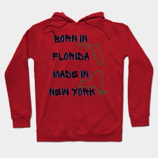 Born in Fl but made in NY Hoodie